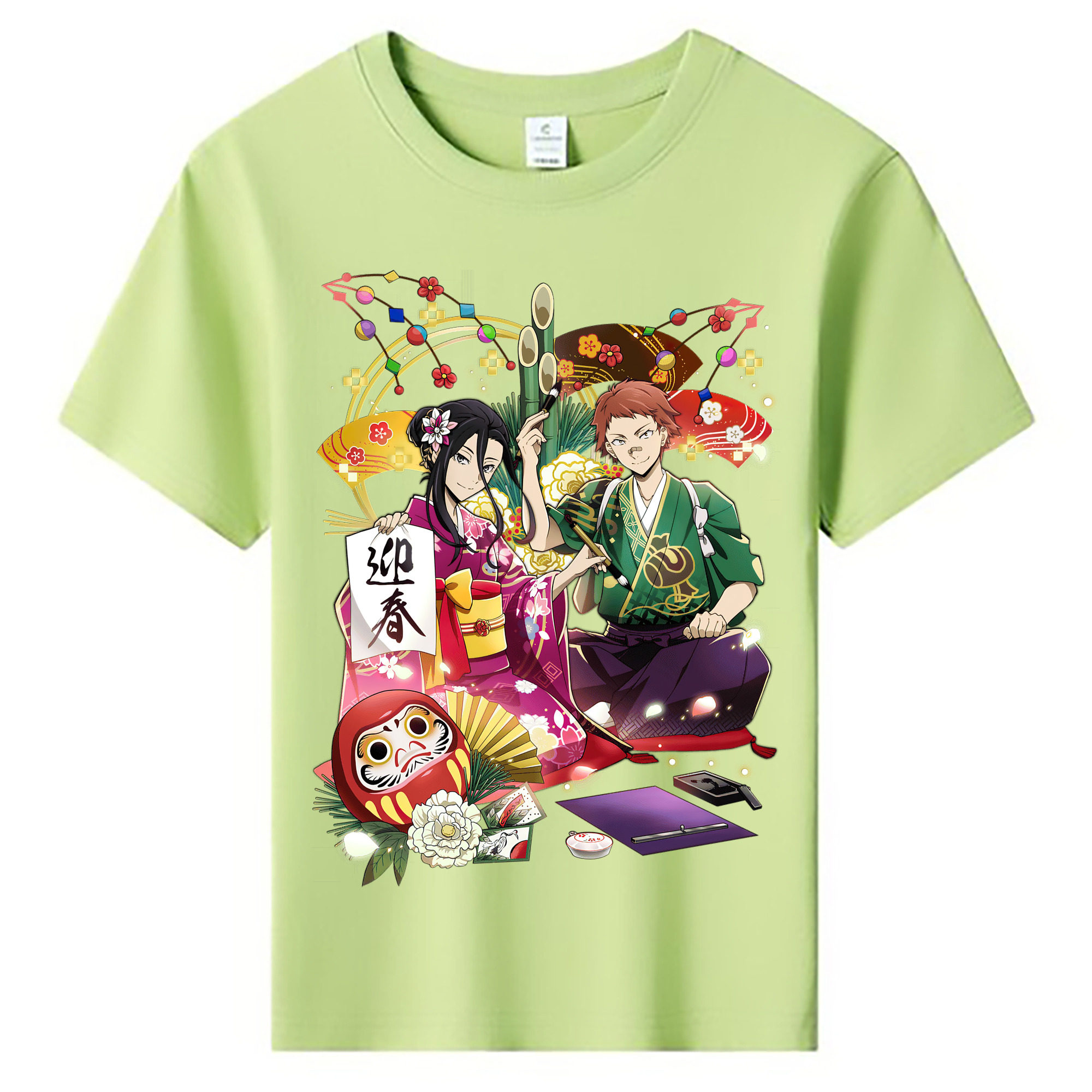（画像用） 文豪ストレイドッグス Bungo Stray Dogs 綿100％キッズTシャツ（フロントプリント）